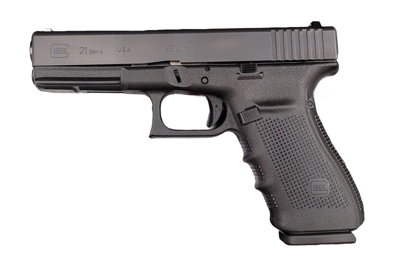 GLOCK 21 Gen4 45 ACP Full-Size USA Made Pistol with Glock Night Sights